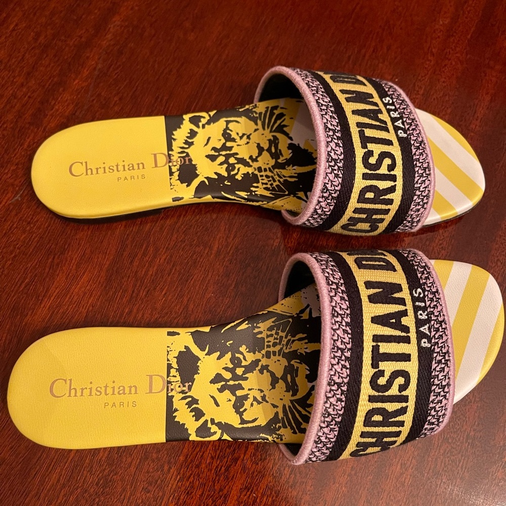 Summer 22 Dior slide sandals
